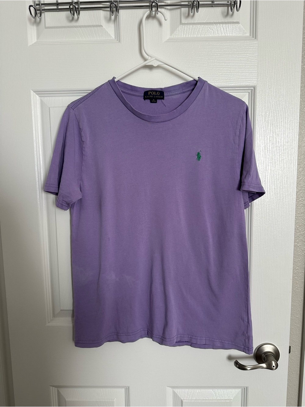 Polo Ralph Lauren Purple T‑Shirt 100% Cotton